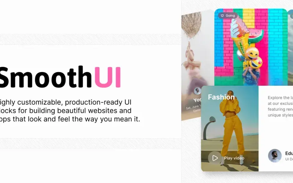 SmoothUI website preview