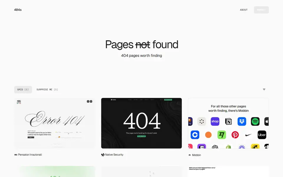 404S website preview