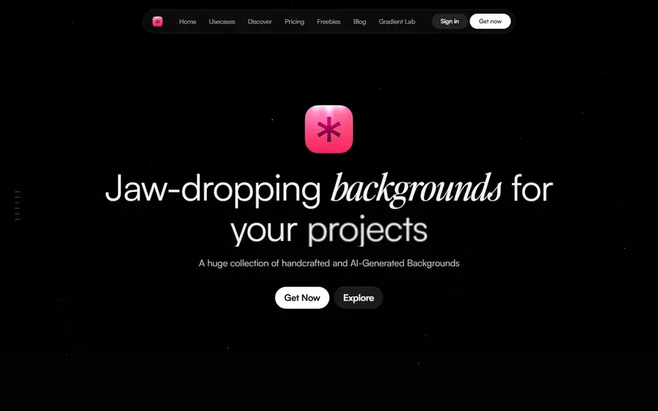 Backgrounds website preview