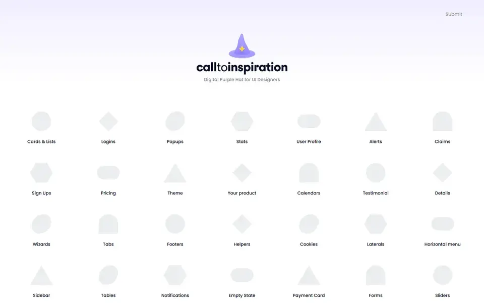 CallToInspiration website preview