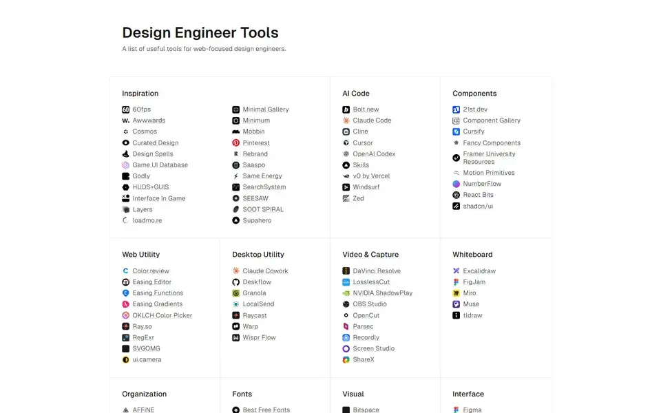 Designengineer website preview