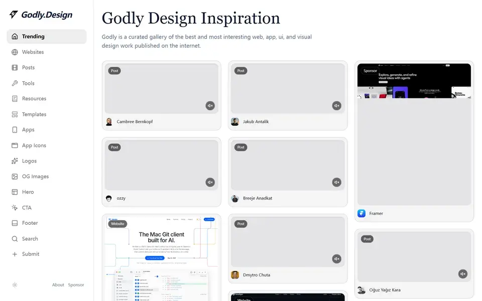 Godly Design website preview