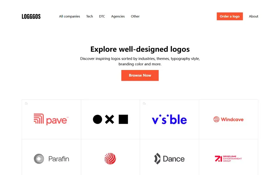 Logggos website preview