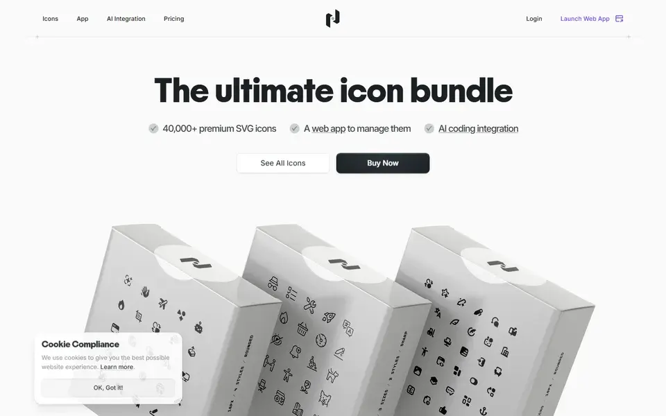 Nucleoapp website preview