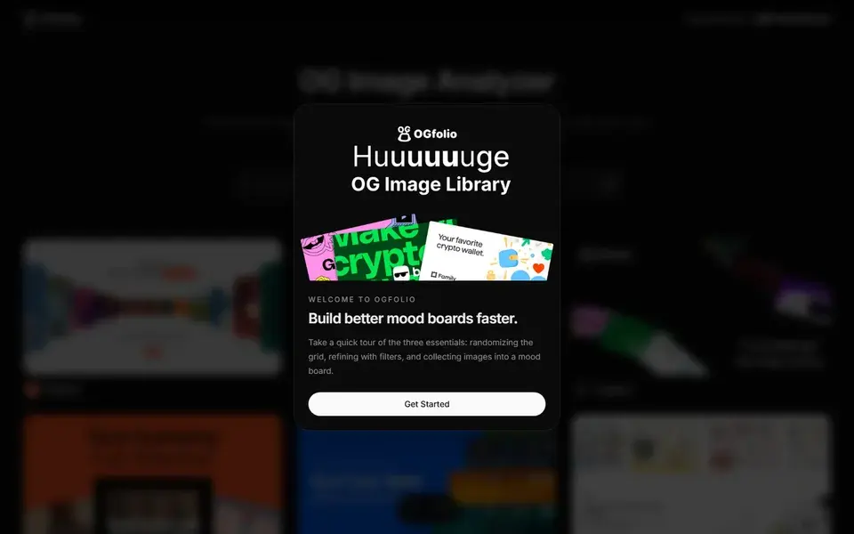 Ogfolio website preview