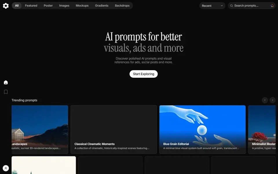 OnePromptDesign website preview