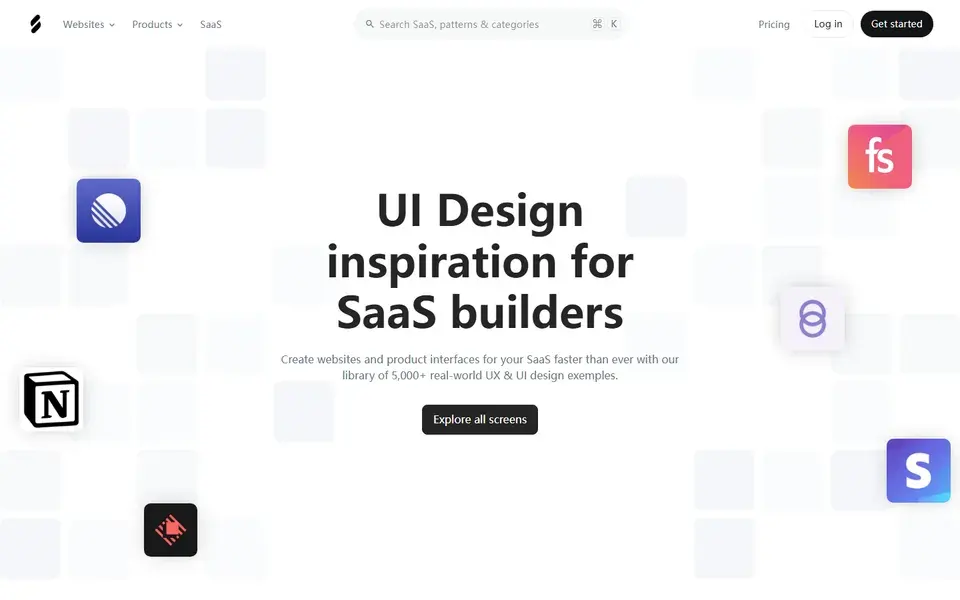 SaaSFrame website preview