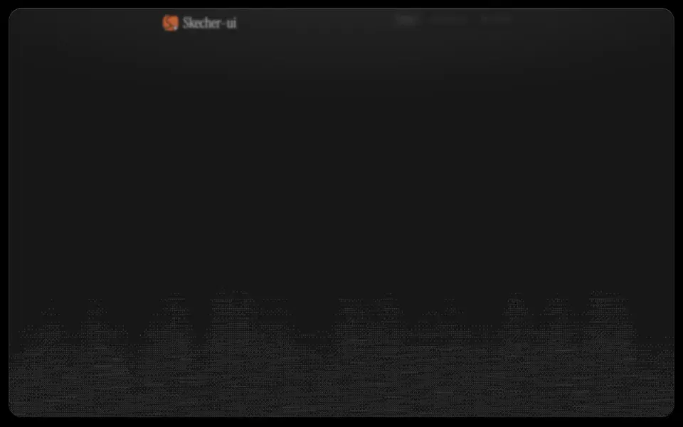 Skecher UI website preview