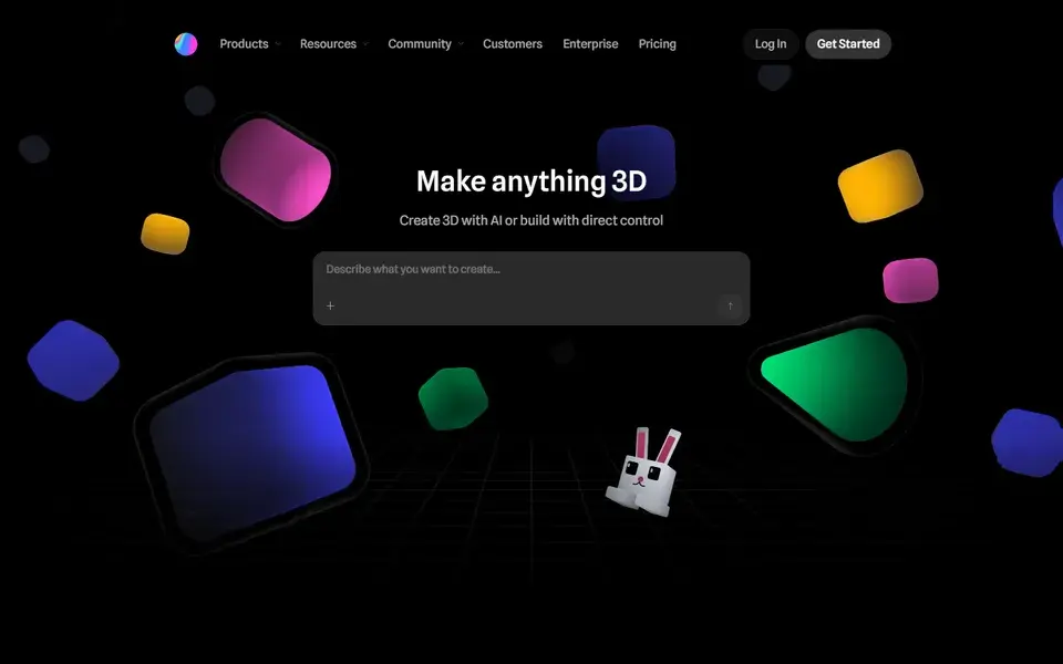 Spline website preview