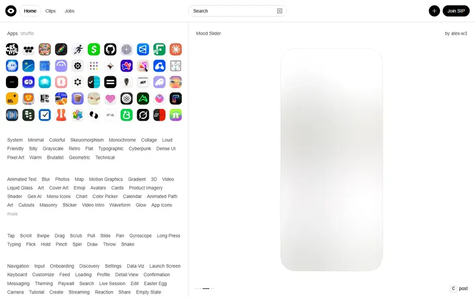 Spottedinprod website preview