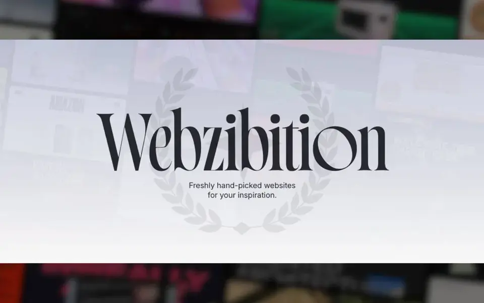 Webzibition website preview