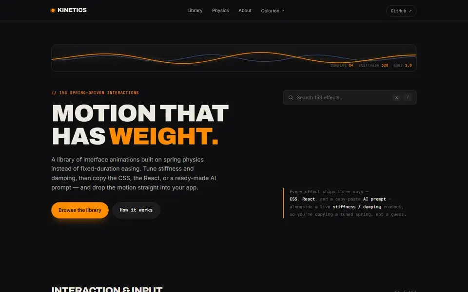 Colorion website preview
