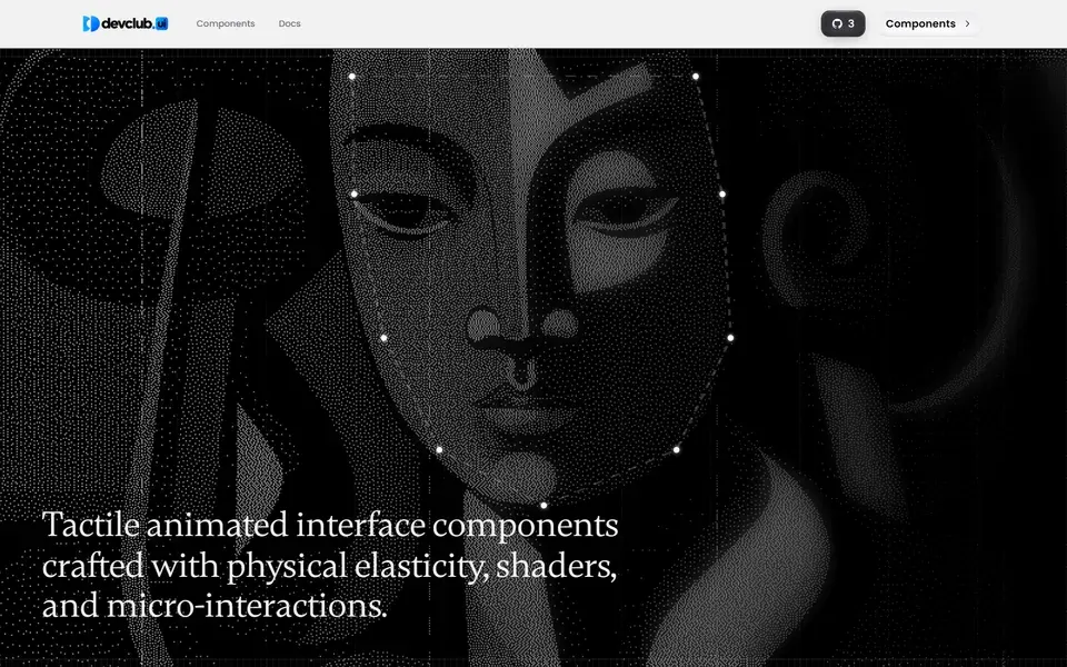 DevClub UI website preview