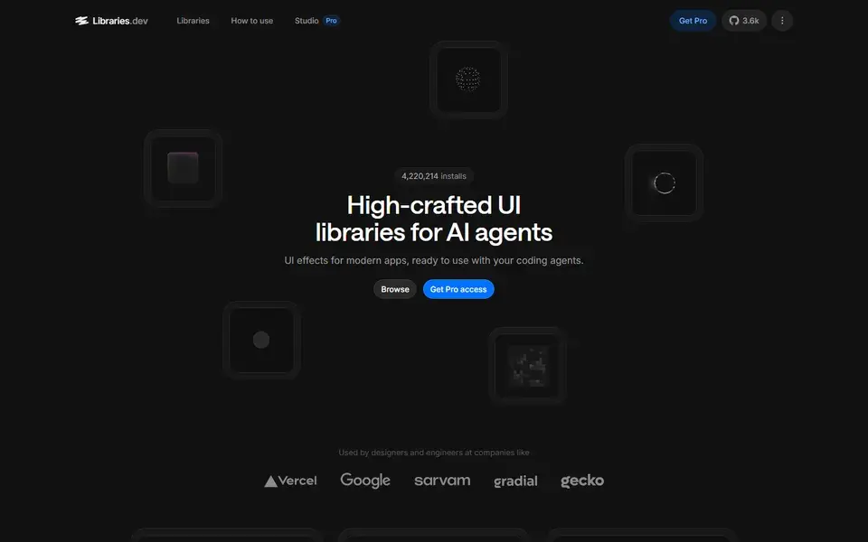 Libraries website preview