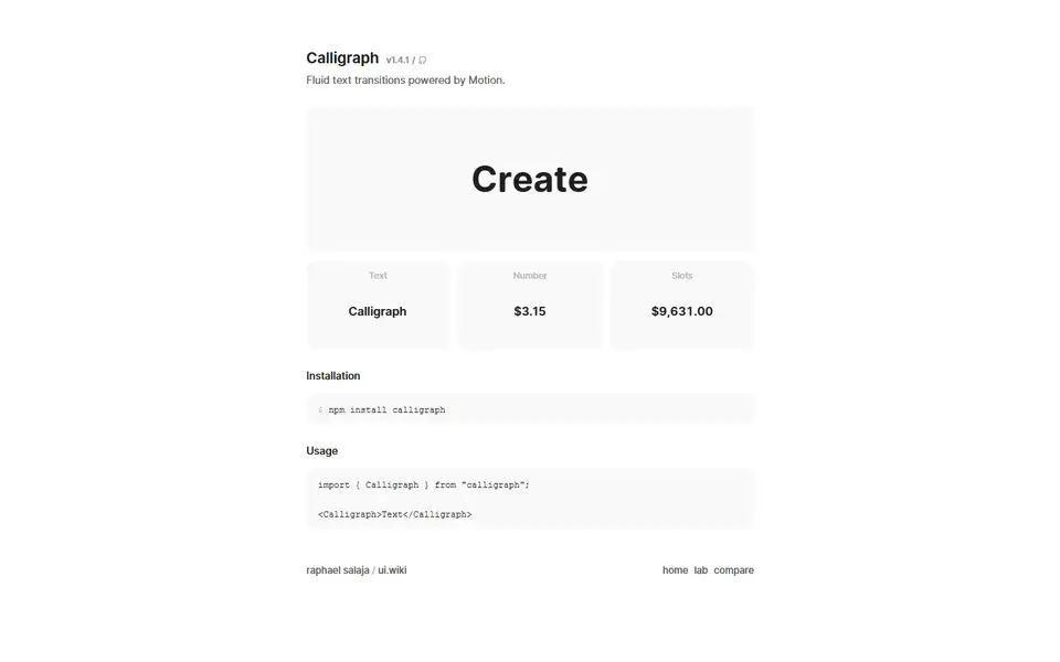 Raphaelsalaja website preview