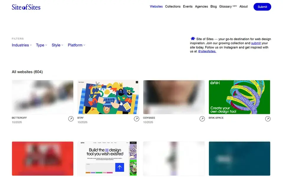 Site of Sites website preview