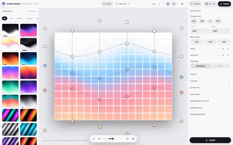 Zoxilsi Studio website preview